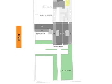 Venta Departamento dos dormitorios cochera y baulera Centro Rosario