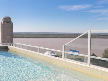 Venta Departamento dos dormitorios cochera y baulera Centro Rosario