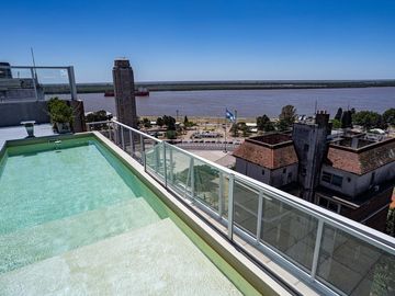 Venta Departamento dos dormitorios cochera y baulera Centro Rosario