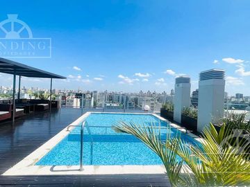 Alquiler Atelier Apto Profesional Amplio 2 Ambientes con Patio en Live Hotel