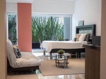 LOFT EN VENTA EN CONDESA CON CARRIL DE NADO