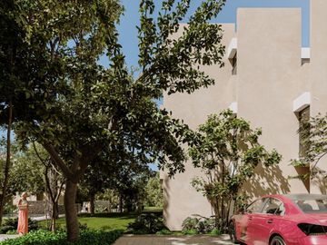 DEPARTAMENTO EN PREVENTA EN EL NORTE DE MÉRIDA SOBRE AVENIDA EN SANTA GERTRUDIS