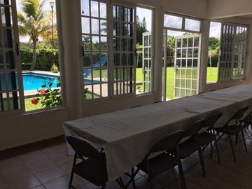 VENTA CASA EN TICUMAN, MORELOS. CERCA DE LAS ESTACAS ON ALBERCA Y JARDIN