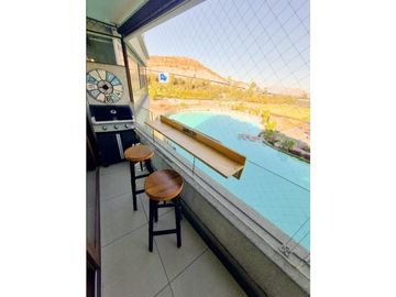 Depto 3d+S.Estar en Ciudad Empresarial Frente al Lago