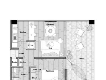 Departamento(SINGLE) en Venta en Casona 333, Centro