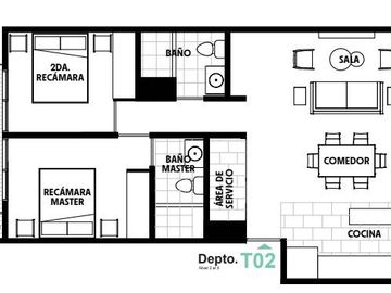 Departamento en Colonia Cuauhtémoc