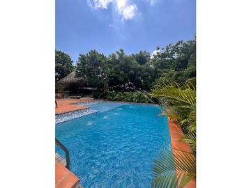 CASA CAMPESTRE AMOBLADA EN SANTA VERONICA EN ARRIENDO