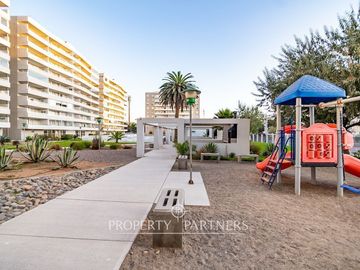 Departamento condominio terrazas del sol, sector  av del mar.