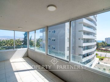 Departamento condominio terrazas del sol, sector  av del mar.