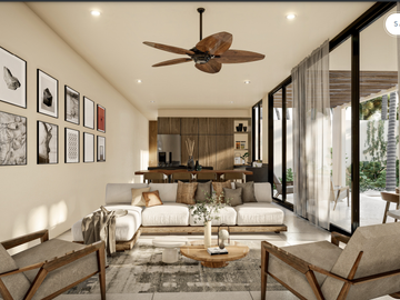 VENTA CASA EN  SISAL,  YUCATÁN.