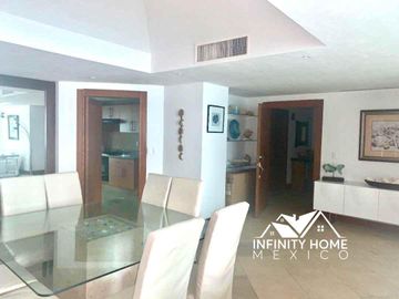 Departamento en venta o renta frente al mar zona hotelera