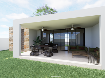 REJOYADA: Casa privada ubicada al norte de la ciudad de Mérida