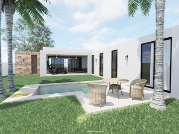 REJOYADA: Casa privada ubicada al norte de la ciudad de Mérida