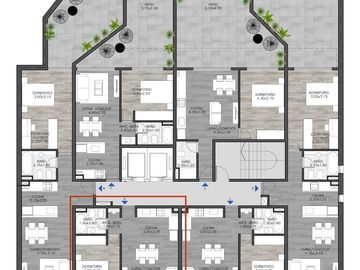 Departamento en venta 1 dormitorio centro Rosario