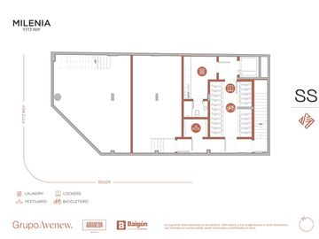 Monoambiente con terraza en venta en Palermo Hollywood