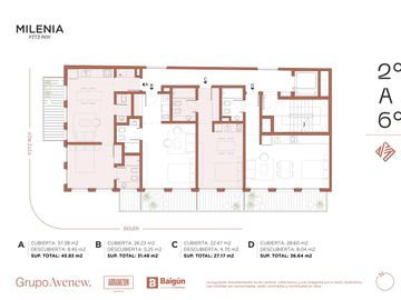 Monoambiente con terraza en venta en Palermo Hollywood