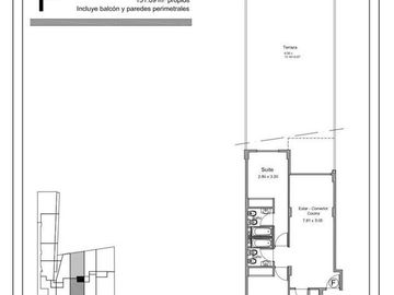 Av. Gaona 1600- Departamento -3 amb- Venta- Caballito-  Gran patio terraza