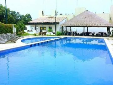 Venta de departamento en planta baja, privada Real Ibiza Plus, Playa del Carmen