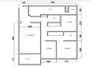 Departamento en excelente barrio residencial, Tomás Guevara, Providencia