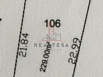 Terreno Venta Hacienda Carlota Querétaro 1,875,000 AnaBat RMC.