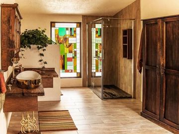 Casa estilo mexicano moderno