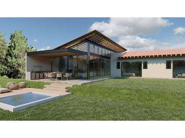 CASA  CON LAGO EN VENTA SAN SIMON