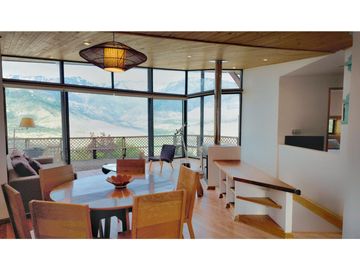 Parcela urbanizada con exclusiva casa en Fundo San Francisco de Los Andes