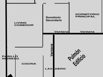 DEPARTAMENTO 3 AMBIENTES IMPECABLE ESTADO, 2 DORMIT, DET. CATEGORÍA, BAJAS EXPENSAS