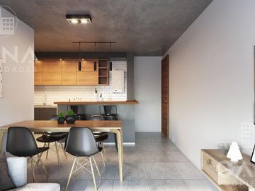 Venta de Departamento de 1 Dormitorio a estrenar con balcón al frente.