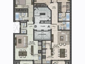 Semipiso de 2 ambientes con doble orientación - Lomas De Zamora