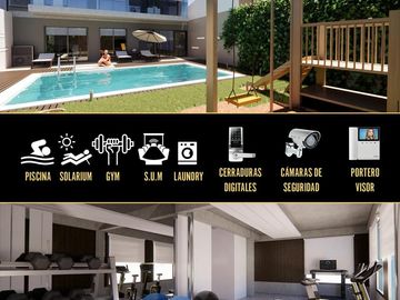 Mono Ambiente, Amenities, Seguridad. Semi Torre, Velboc Palermo.