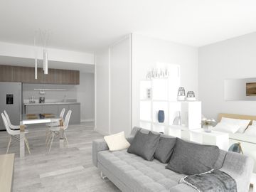 3 Ambientes Balcón al Frente en Construcción en Venta en Villa del Parque