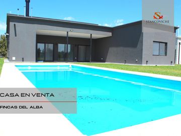 Casa en venta, Canning, Fincas del Alba. Lote 1250 m2. 5 amb.