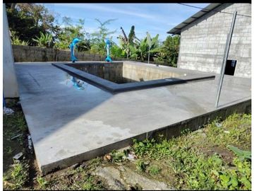 VENDO CABAÑA CASI TERMINADA EN COORDILLERA