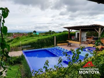 Permuta! Casa campestre en Montenegro, Quindío