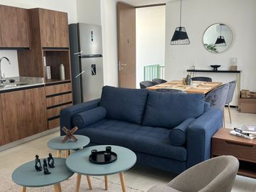 Departamento en venta amueblado Mérida Yucatán, Trana Temozón Norte