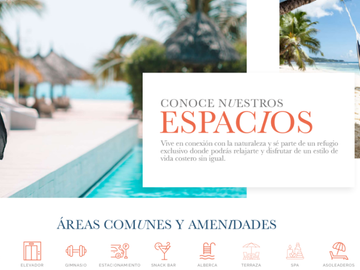 Departamento en Sisal frente al mar en venta. Cerca de Merida Yucatan