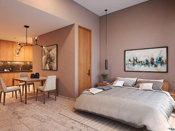Departamento tipo Suite hotelera en colonia México Nte, Merida Yucatan