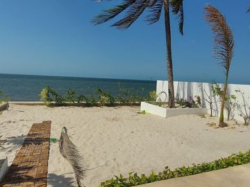 Casa frente al mar en Santa Clara, Yucatán