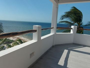 Casa frente al mar en Santa Clara, Yucatán