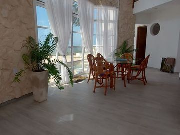 Casa frente al mar en Santa Clara, Yucatán
