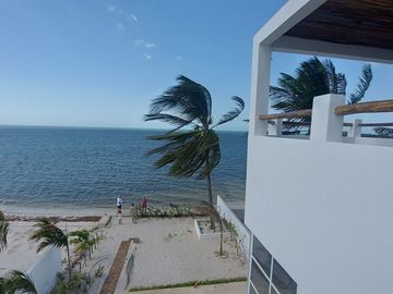 Casa frente al mar en Santa Clara, Yucatán