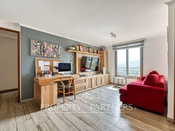 Excelente departamento Remodelado en Huinganal. Linda vista al Valle