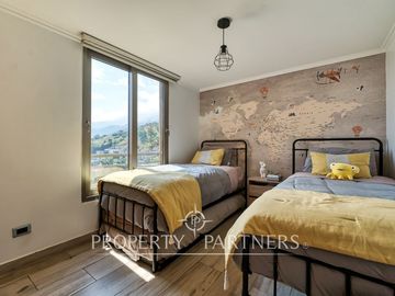 Excelente departamento Remodelado en Huinganal. Linda vista al Valle