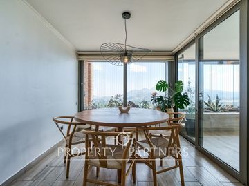 Excelente departamento Remodelado en Huinganal. Linda vista al Valle