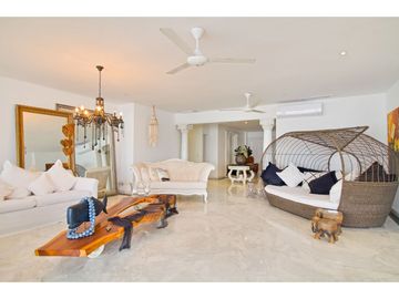 Apartamento Bocagrande sobre la bahia
