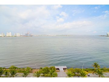 Apartamento Bocagrande sobre la bahia
