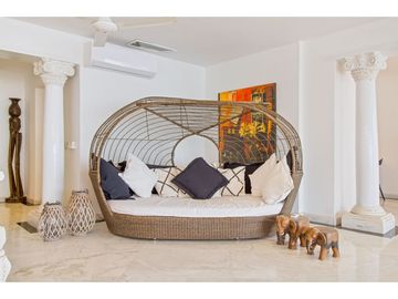 Apartamento Bocagrande sobre la bahia