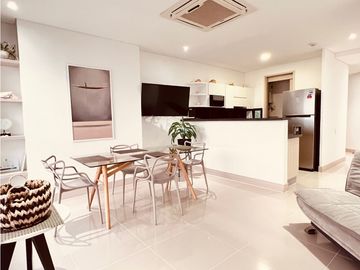 Apartamento Bocagrande vista al mar y centro amurallado