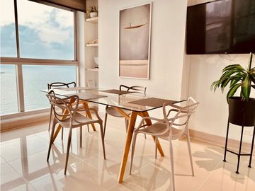 Apartamento Bocagrande vista al mar y centro amurallado